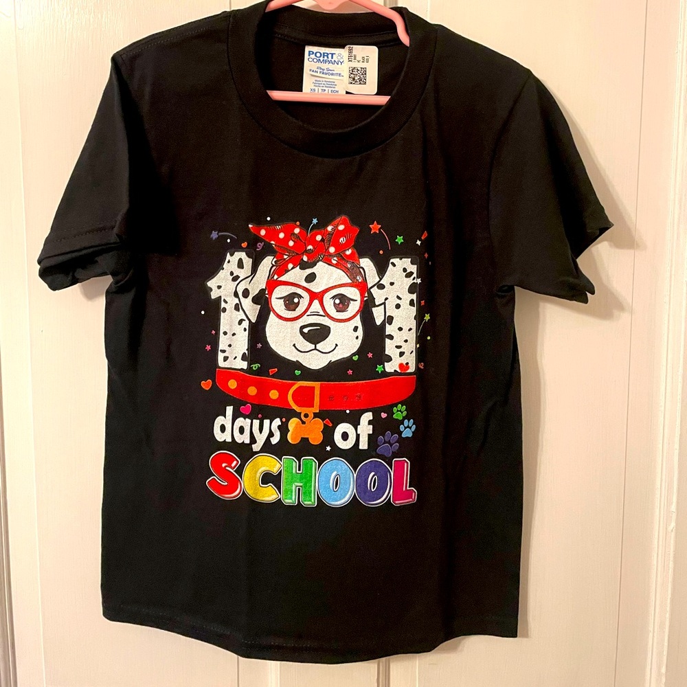 NWT 101 Days of School Dalmatian Shirt